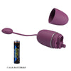 Nymph huevo vibrador controlado por app lila