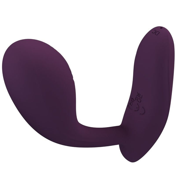 Pretty baird G Spot 12 vibraciones recargable lila app