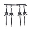 Subblime arnés de pierna cadena cuero negro talla única