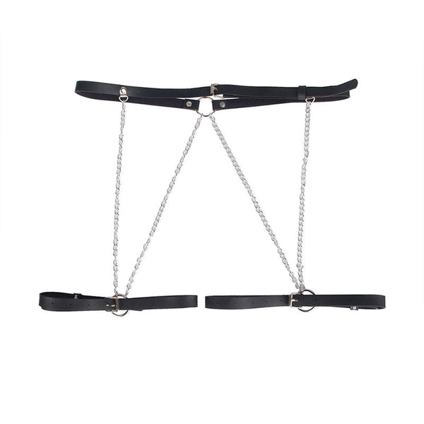 Subblime arnés forma cinturon cuero negro talla única