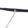 Subblime arnés forma cinturon cuero negro talla única