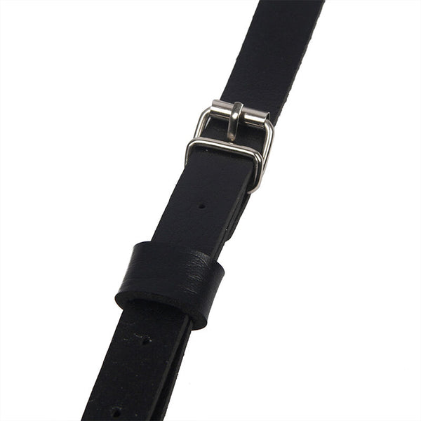 Subblime arnés de pecho anillas de cuero negro talla única