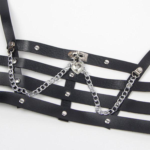 Subblime arnés forma corset detalle cadenas talla única
