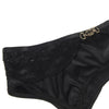 Subblime set de 3 piezas sujetador con tanga con liga encaje negro