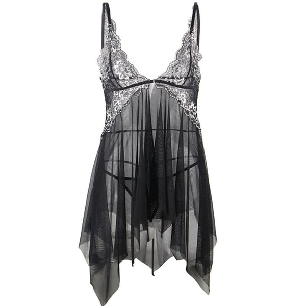 Subblime babydoll tela tul pecho encaje
