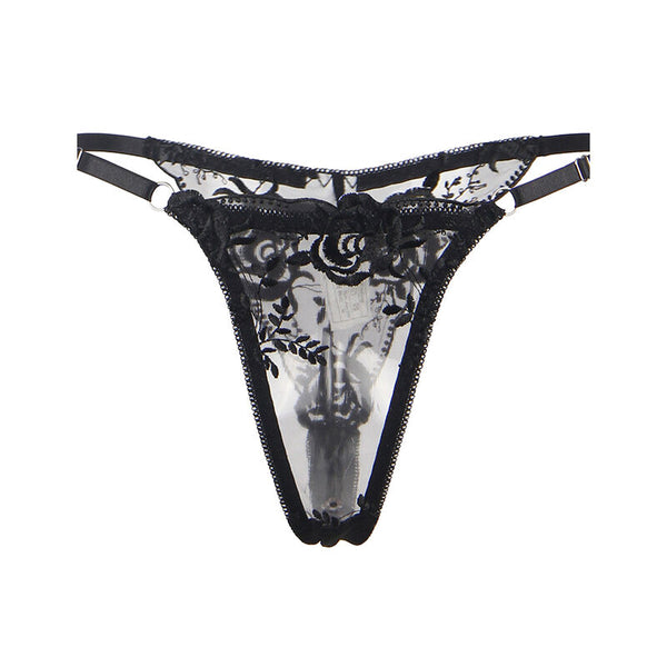 Subblime set de 3 piezas sujetador con tanga con liga estampado floral negro