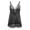 Subblime babydoll con estampado floral pecho negro