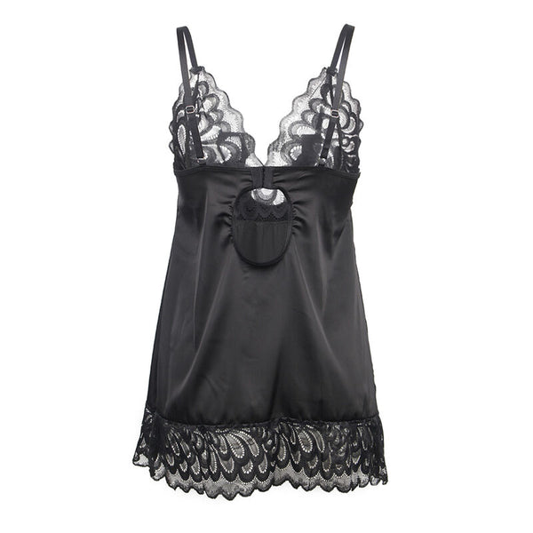 Subblime babydoll con estampado floral pecho negro