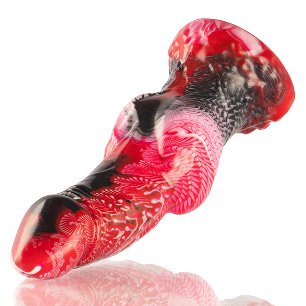 Epic helios dildo con testículos calor y éxtasis
