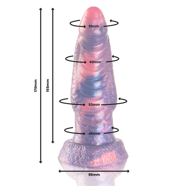 Epic medusa dildo placer petrificante