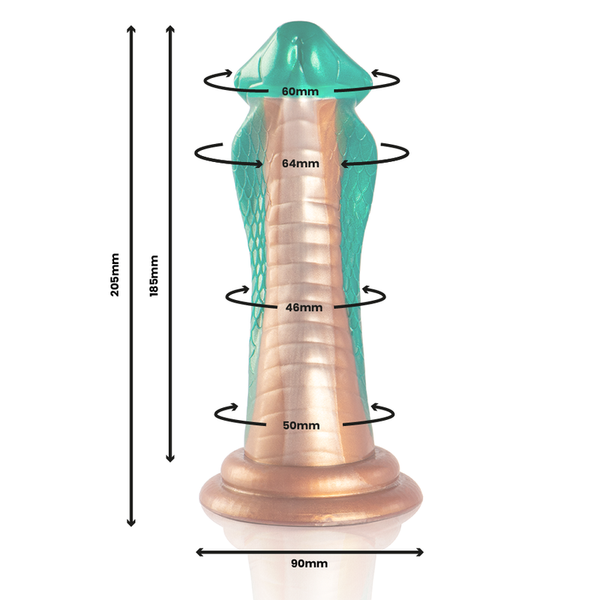 Epic python dildo cobra verde