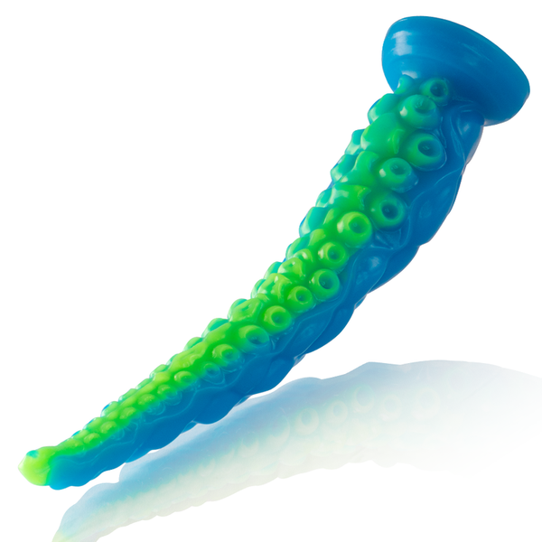 Epic scylla dildo tentáculo fino fluorescente tamaño grande
