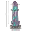 Epic basilisk dildo doble placer escamoso tamaño grande