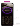 Casper huevo vibrador recargable morado