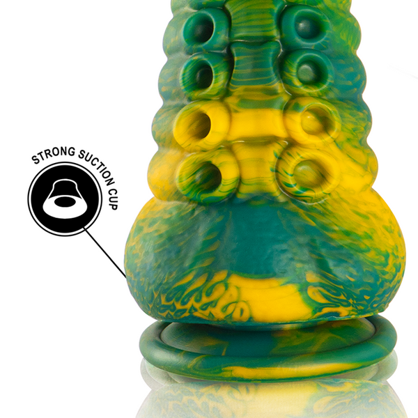 Epic cetus dildo tentáculo verde tamaño pequeño