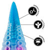 Epic phorcys dildo tentáculo azul tamaño grande