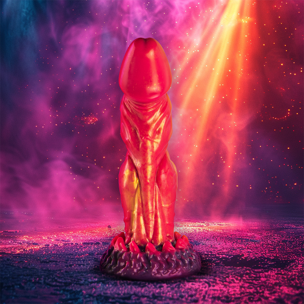Epic cerberus dildo fuego mitológico