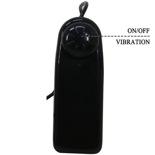Pretty marion arnés briefs universal con dildo vibración 19 cm mulato