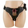 Pretty marion arnés briefs universal con dildo vibración 19 cm mulato