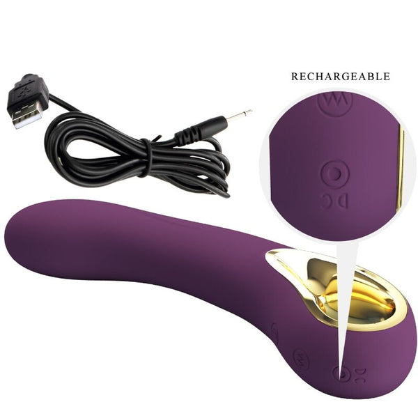 Ethan vibrador recargable lila