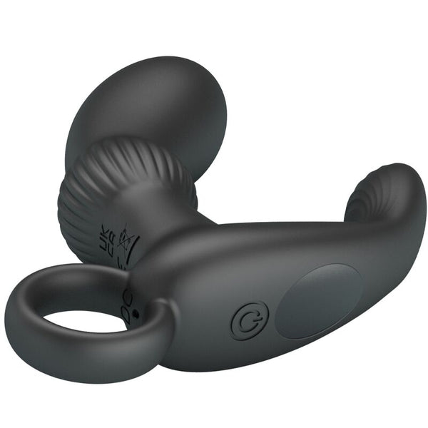Cayla masajeador vibrador anal negro