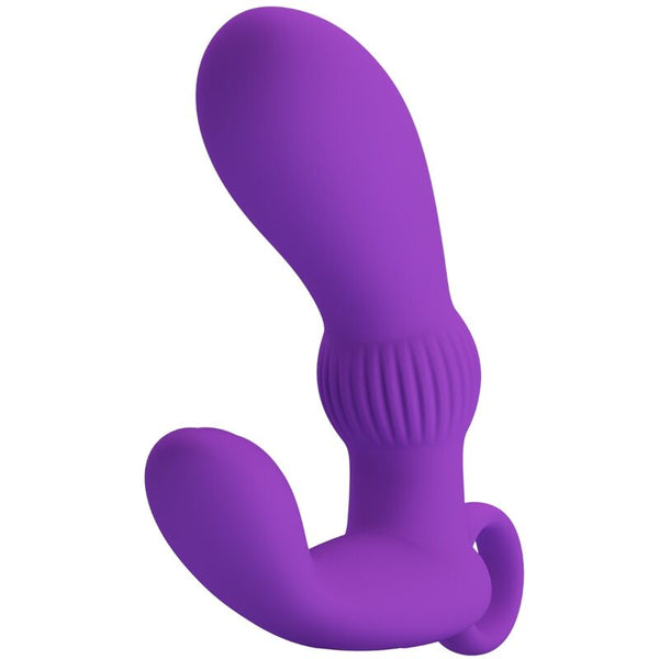 Cayla masajeador vibrador anal lila