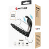 Blackney anillo pene con plug vibrador negro