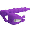 Blackney anillo pene con plug vibrador lila