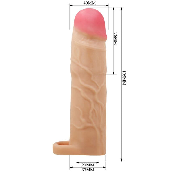 Pretty gerd funda de pene extensora natural