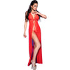 Chilirose cr 3275 babydoll largo y tanga rojo s m