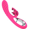Vicky vibrador rabbit con lengua pull ring fucsia
