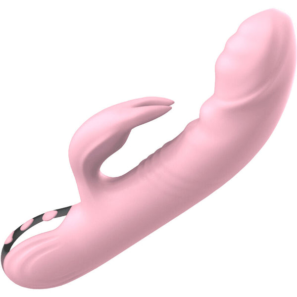 Fully finger vibrador rabbit efecto calor rosa