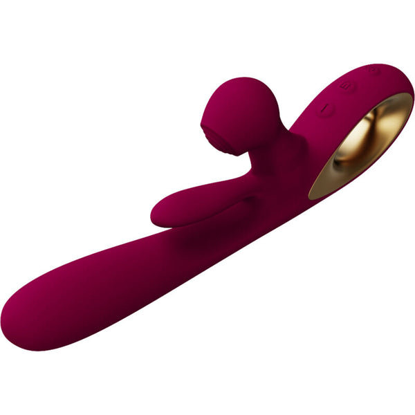 Impact swing vibrador y estimulador dual modelo 1 burdeos