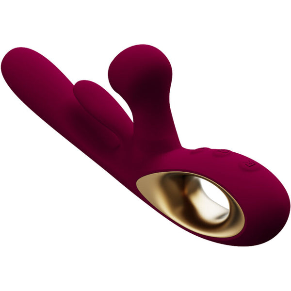 Impact swing vibrador y estimulador dual modelo 1 burdeos