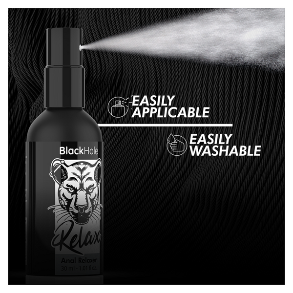 Black spray explorer relajante anal 30 ml