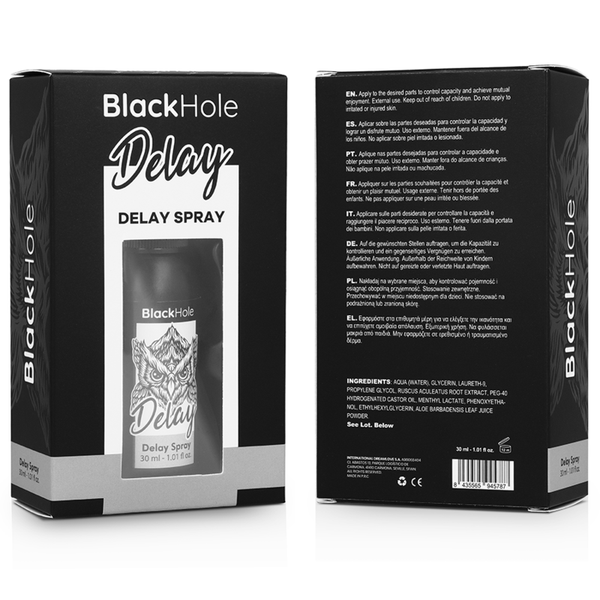 Black spray retardante study forte 30 ml