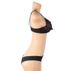 Subblime set dos piezas sujetador transparencias y tiras s m