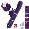 Vibrador rabbit multifunción 4 en 1 mariposa morado pretty love