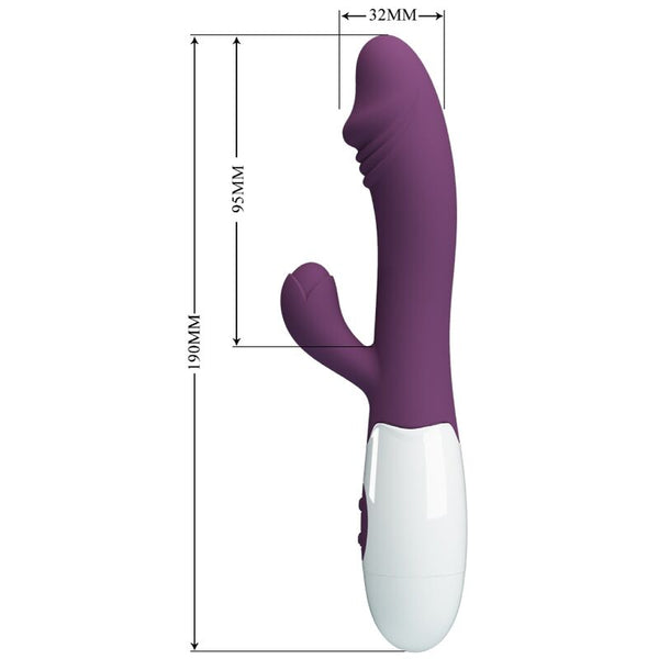 Snappy vibrador Punto G morado