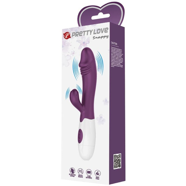Snappy vibrador Punto G morado
