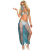 Subblime set de lenceria india style azul