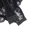 Subblime teddy con liga detalle encajes y tiras negro