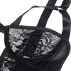 Subblime teddy con liga detalle encajes y tiras negro