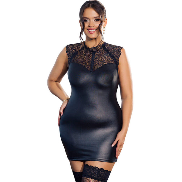 Subblime vestido sexy de cuero