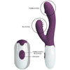 Andre vibrador rabbit y estimulador Punto G morado