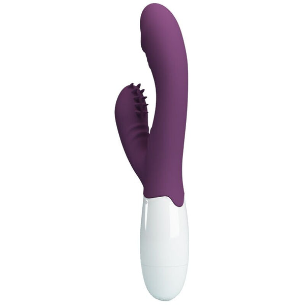 Andre vibrador rabbit y estimulador Punto G morado