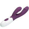 Andre vibrador rabbit y estimulador Punto G morado