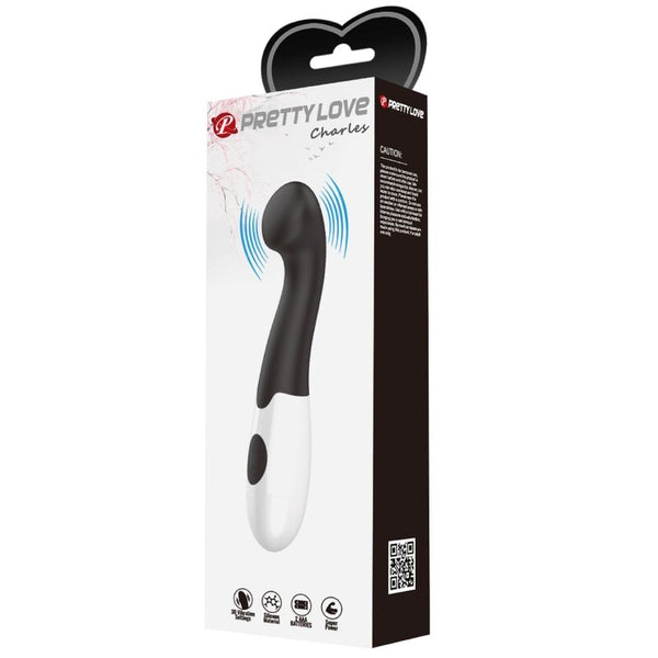 Charles vibrador Punto G 30 modos negro