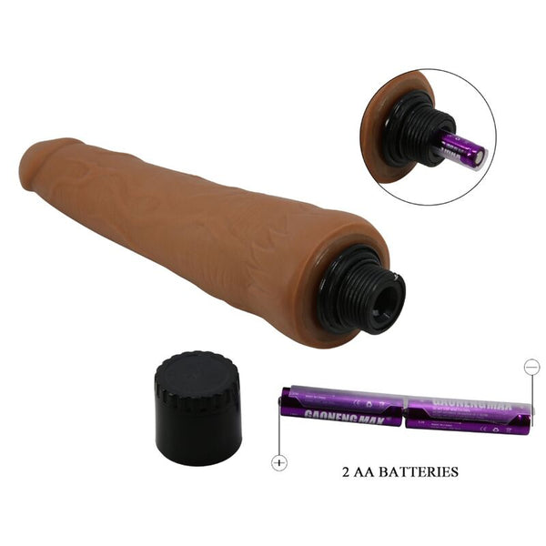 Alfredo vibrador realístico 21.5 cm o 4 cm