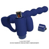 Ajmal anillo vibrador con plug azul